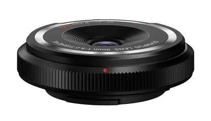 Olympus Body Cap lens 9mm f/8.0 Fisheye - Zwart