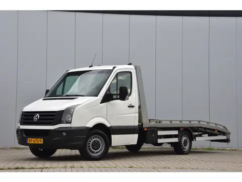Volkswagen Crafter 35 2.0 TDI NAP, Luchtvering, Tachograaf, Navi, Airco, Goed onderhouden Oprijwagen
