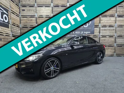 BMW 2-serie Coupé 220i High Executive M Performance Sport Leder Memory Schuif/kantel dak 18"LM