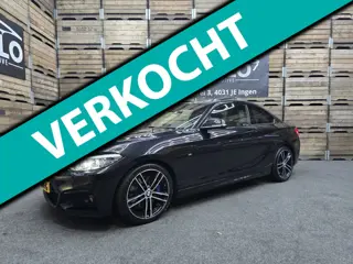 BMW 2-serie Coupé 220i High Executive M Performance Sport Leder Memory Schuif/kantel dak 18"LM