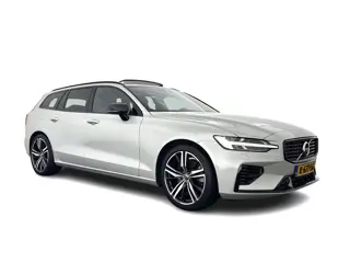 Volvo V60 2.0 T6 Recharge AWD R-Design (Plug-in) (INCL.BTW) Aut. *PANO | HEAD-UP | LEATHER-FABRIC | 