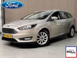 Ford Focus 125pk Titanium Navi Trekhaak Half Leer Winter Parking pack Wagon Dealeronderhouden
