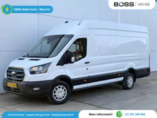 Ford E-Transit 68kWh 184PK L4H3 317km WLTP 95.3% (SOH) BEV Snelladen Carplay Climate control Cruise 