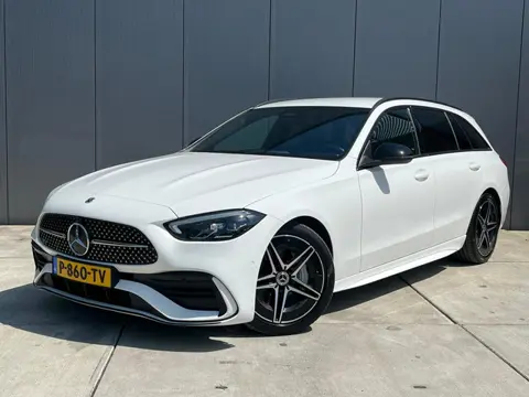 Mercedes-Benz C-klasse Estate 200 AMG Line | Night Pack | Sfeerverlichting | Stoelverwarming | Wides