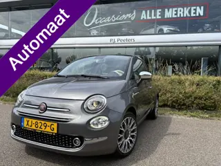 Fiat 500 0.9 TwinAir Turbo Lounge Automaat Glazen panoramadak - Airco - Navigatie - Parkeersensor ac