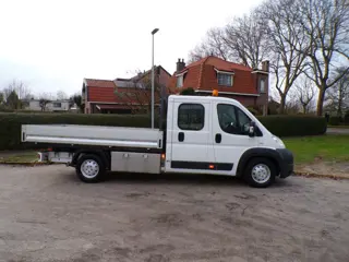 Fiat Ducato 3.0 MultiJet Dubbel Cabine 7-Pers Openlaadbak 177 Pk,AIRCO!