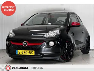 Opel ADAM 1.4 Glam/ Stuur+Stoelverw!/ LED Dagrijverl./ Half-LEDER Sportstoelen!/ Airco/ Cruise/ Blue