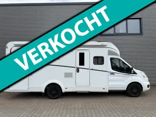 Dethleffs Just Go T7055 DBL Automaat 160PK 2x Airco 29.969km Cruise ctrl 1e eigenaar Queensbed
