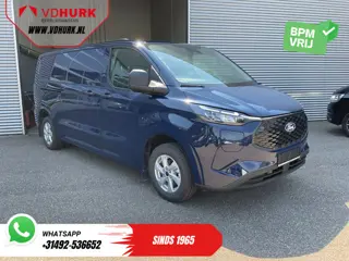 Ford E-Transit Custom L2 71 Kwh 370 km WLTP Garantie t/m 06-'29/ LED/ Snellader/ Standkachel/ Stoelv