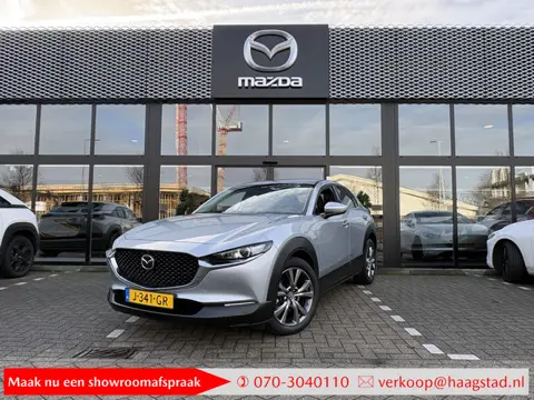 Mazda CX-30 2.0 e-SkyActiv-X M Hybrid Luxury Dealer onderhouden / Trekhaak / I-activsense pakket