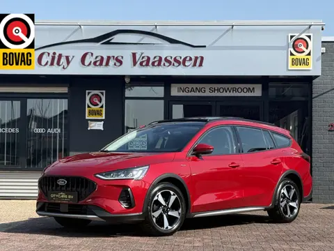 Ford FOCUS Wagon 1.0 EcoBoost mild Hybrid Active Style automaat nieuwstaat slechts 14 dkm !!! panora