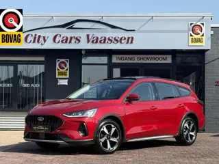 Ford FOCUS Wagon 1.0 EcoBoost mild Hybrid Active Style automaat nieuwstaat slechts 14 dkm !!! panora
