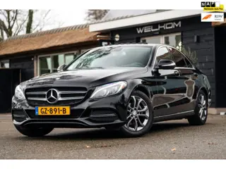 Mercedes-Benz C-klasse 180 Ambition Schuifdak I Led I Trekhaak I Leder I Sportstoelen I Cruise I NL 