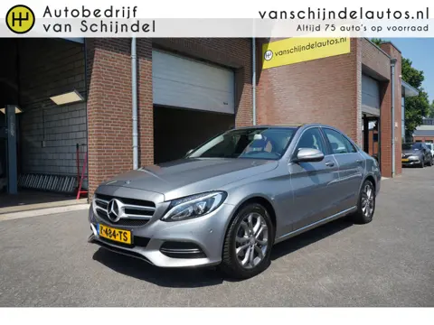 Mercedes-Benz C-Klasse C180 157PK PRESTIGE KEURIGE NETTE STAAT! NAVIGATIE STOELVERWARMING ECC AIRCO 