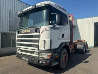 Scania R144 G 460 , 6x4 , V8 , Spring Susp. , Manual