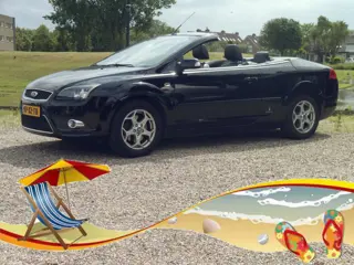 Ford FOCUS Coupe-cabriolet 2.0-16V Titanium - Airco - Leer interieur ***WEGENS DE EXTREME WARMTE ZIJ