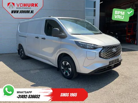 Ford E-Transit Custom L2 65 kWh 330 km WLTP Garantie t/m 05-'29/ LED/ Snellader/ Standkachel/ Stoelv