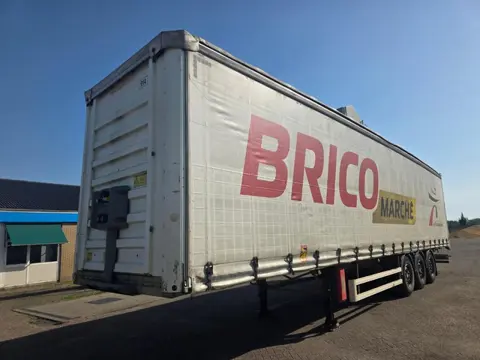 Fruehauf SAF - Disc Fruehauf 3-assige schuifzeiloplegger - SAF assen -Schijfremmen - Luchtvering - L