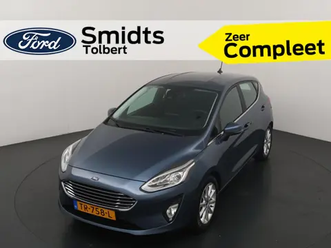 Ford Fiesta EcoBoost 100pk Titanium | Adapt. Cruise | B&O | Trekhaak | Parkeerhulp | Camera | B&O | 