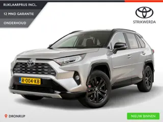 Toyota RAV4 2.5 Hybrid Bi-Tone | Trekhaak | Stoel- stuurverw. | PDC V+A | Leer | Elek. kofferklep | 