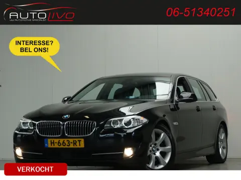 BMW 5 Serie Touring 528i High Executive 260 PK! STANDKACHEL STOELKOELING HEAD UP SUPER NETJES! etc.