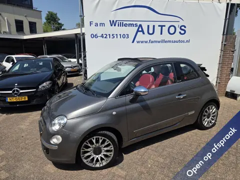 Fiat 500C 0.9 TwinAir Lounge Cabrio Clima Leer (bj 2012)