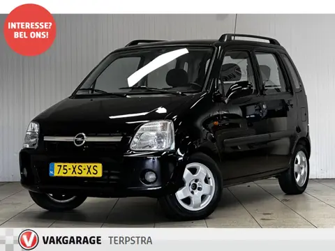 Opel Agila 1.2-16V Temptation/ 5-Drs/ Trekhaak/ Airco/ C.V. Afstand/ pakket/ Radio-CD/ LEDER. Stuur/