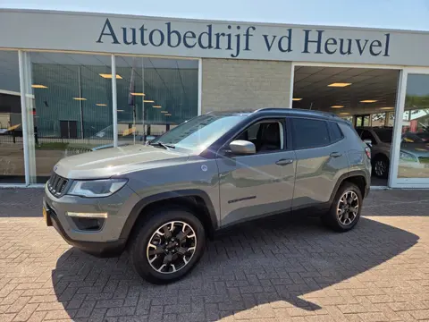 Jeep COMPASS 4xe 240pk Plug-in Hybrid Trailhawk *Carplay*Leder*Camera*Stoel/Stuur verw.* Rijklaar