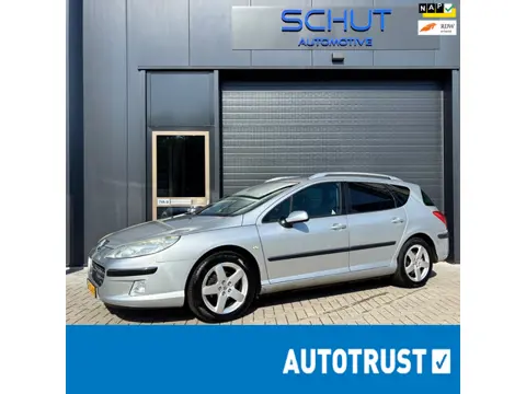 Peugeot 407 SW 2.0-16V XT Pack AUTOMAAT | LEER | PANO | CLIMA| TREKHAAK AFN | CRUISE CONTROL