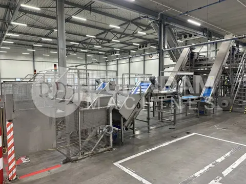 Jasa dubbele verpakkingslijn met o.a. Newtec afweegmachine en Loma metaaldetectie