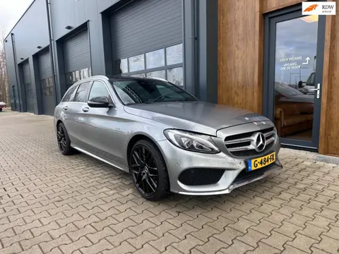 Mercedes-Benz C-klasse Estate C300 Prestige l pano l burmeister l camera l trekhaak l leer