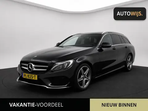 Mercedes-Benz C-klasse Estate 180 Business Solution|AMG LINE|PANO|CAMERA|LEDER|NAVI|STOELVERW