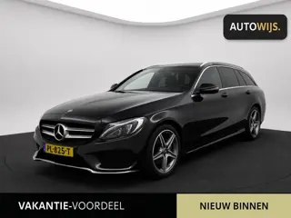 Mercedes-Benz C-klasse Estate 180 Business Solution|AMG LINE|PANO|CAMERA|LEDER|NAVI|STOELVERW