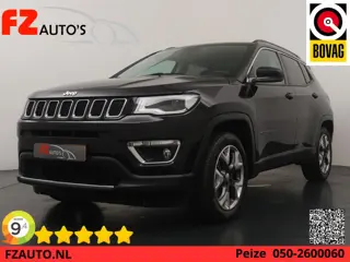Jeep Compass 1.4 MultiAir Limited Full Option - Navigatie - Lederen Bekleding - Xenon - Trekhaak