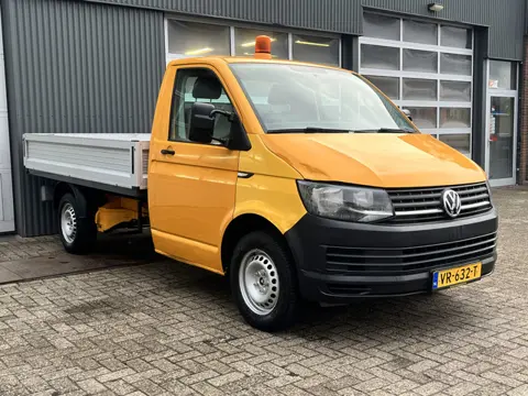 Volkswagen Transporter 2.0 TDI L2H1 Pick up open laadbak Pick-up met Airco Trekhaak 2200kg trekgewic