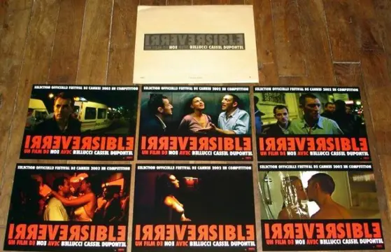 IRREVERSIBLE lobbycard set.