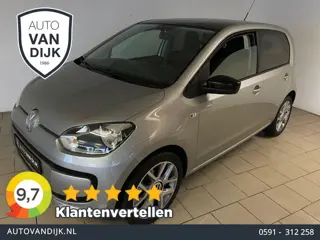 Volkswagen Up! 1.0 Move Up! AIRCO NAVI BLUETOOTH ZWART DAK ELEK RAMEN CENT VERG VELGEN PRIVACYGLAS
