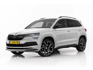 Skoda Karoq 1.5 TSI ACT Sportline | TREKHAAK | ADAPTIEVE CRUISE CONTROLE | CAMERA | NAP | STOELVERWA