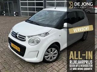Citroen C1 1.0 VTi Feel ALL-INRIJKLAARPRIJS/Airco/Camera/Groot Scherm/Bluetooth