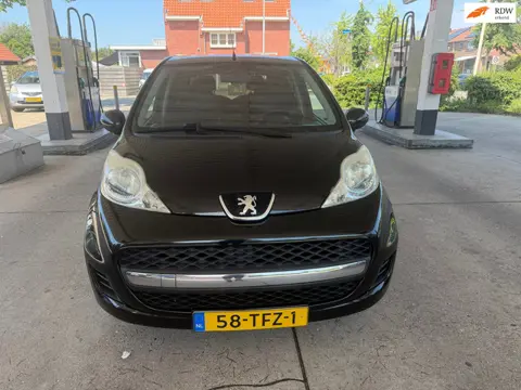 Peugeot 107 1.0-12V Black & Silver AIRCO-EL.RAMEN-CARPLAY