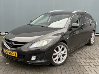 Mazda 6 Sportbreak BJR 2008 2.5 170 PK S-VT GT-M TREKHAAK | LEDER | STOELVERWARMING | BOSE | KEYLESS