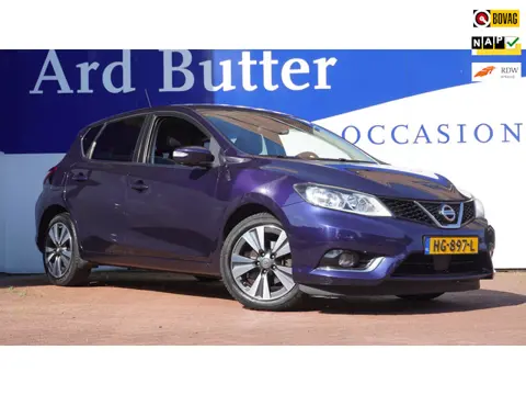 Nissan Pulsar 1.2 DIG-T Tekna / 360"Camera / Vol-leder / 17"LMV / LED / Stoelverwarm. / = RIJKLAAR !