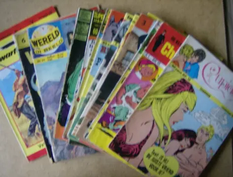 Verschillende comics adv 2511