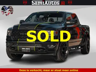 Dodge Ram SPORT | 5.7 V8 4x4 HEMI | PANORAMA DAK | GROOTSCHERM 12 INCH | LPG | Diamond Black Pearl |