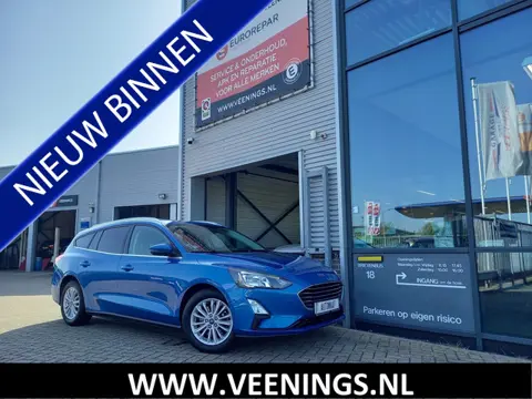 Ford FOCUS Wagon 1.0 EcoBoost Titanium X Business - 1 EIGENAAR - NL AUTO - ZEER LUXE - AFN TREKHAAK 