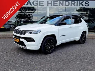 Jeep Compass 4xe 240 PHEV Hybrid Electric S 4WD | Leder | Camera | NAVI | LED | Adaptive CC | (occas