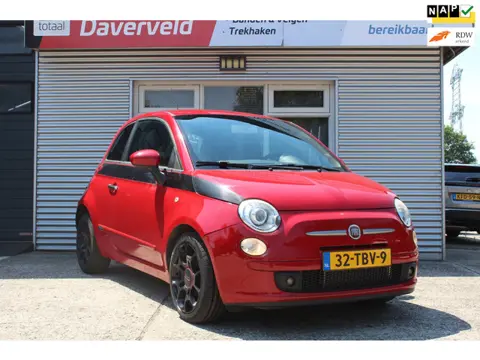 Fiat 500 0.9 TwinAir Plus nette, zuinige auto, nieuwe apk / beurt, boekjes 2x sleutel, nap, airco, l