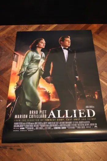 ALLIED filmposter.