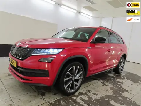 Skoda Kodiaq 1.5 TSI Sportline Business+Camera+Pano-dak+voorstoel&achterbank-verw+20"lmv+Elek-Klep&t