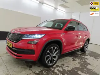 Skoda Kodiaq 1.5 TSI Sportline Business+Camera+Pano-dak+voorstoel&achterbank-verw+20"lmv+Elek-Klep&t